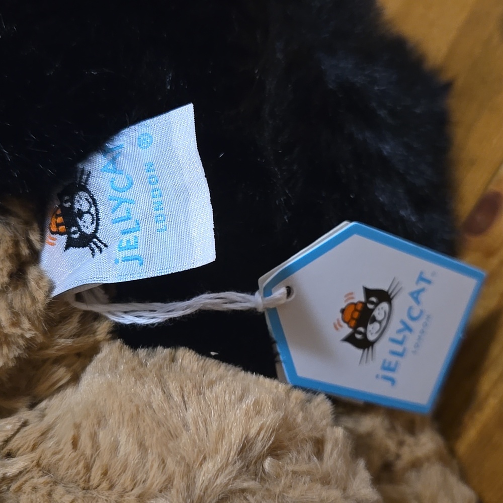 Jellycat Bartholomew Bear 'Spider' 10.2x5.5x5.5" Soft & Plush BNWT Authentic - Picture 6 of 7